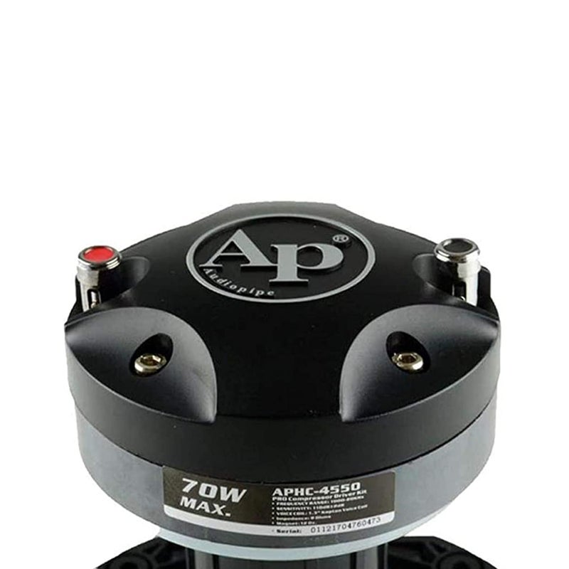 AudioPipe APHC-4550 Car Audio Compression Driver with ABS Horn Combo for High Frequency Vehicle Stereo or Radio Listening, 3.5 Inch - Image 2